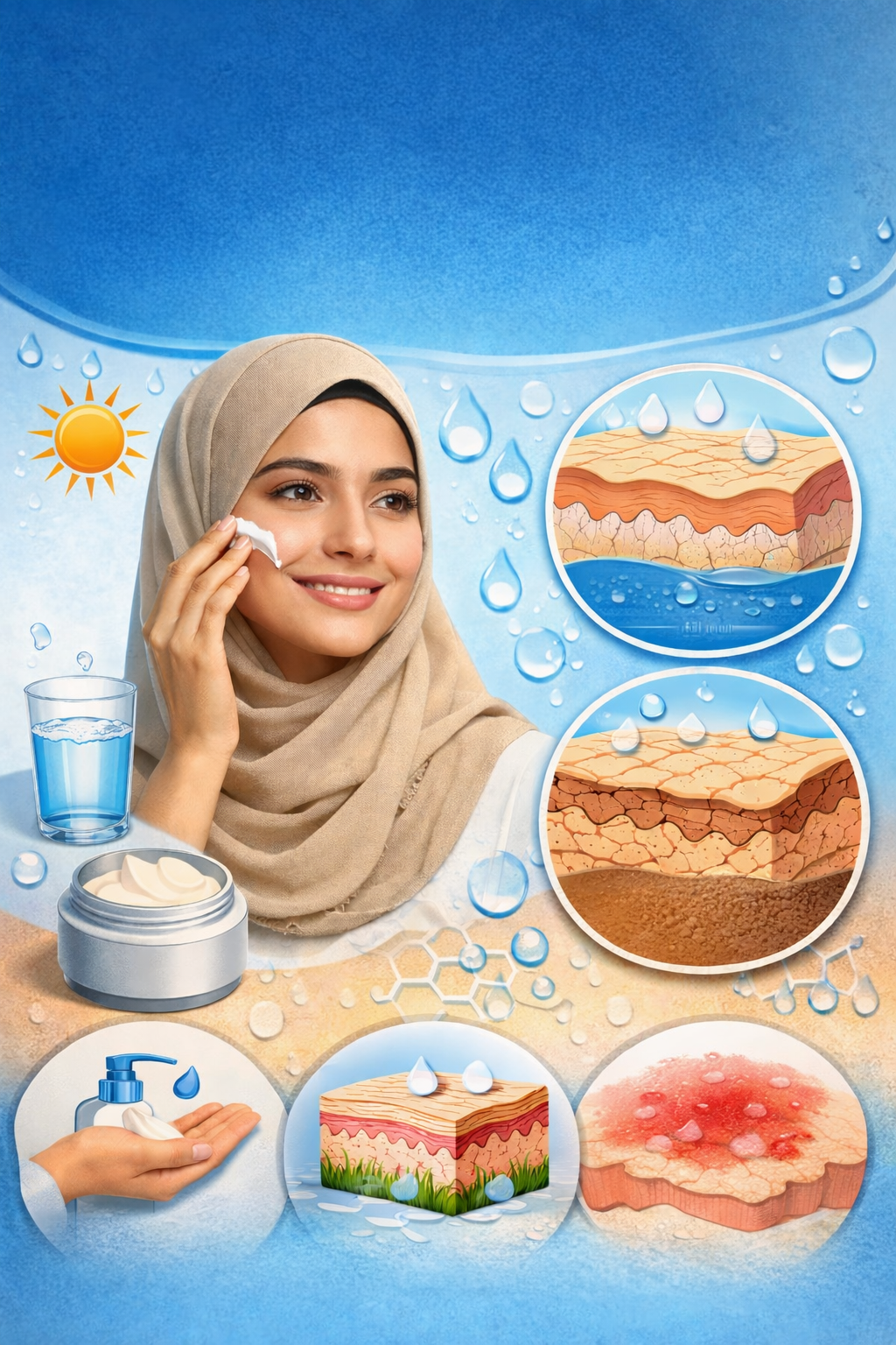 راهنمای کامل مرطوب نگهداشتن جلد 